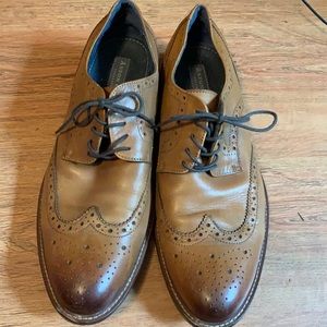 Slick designer dress shoes